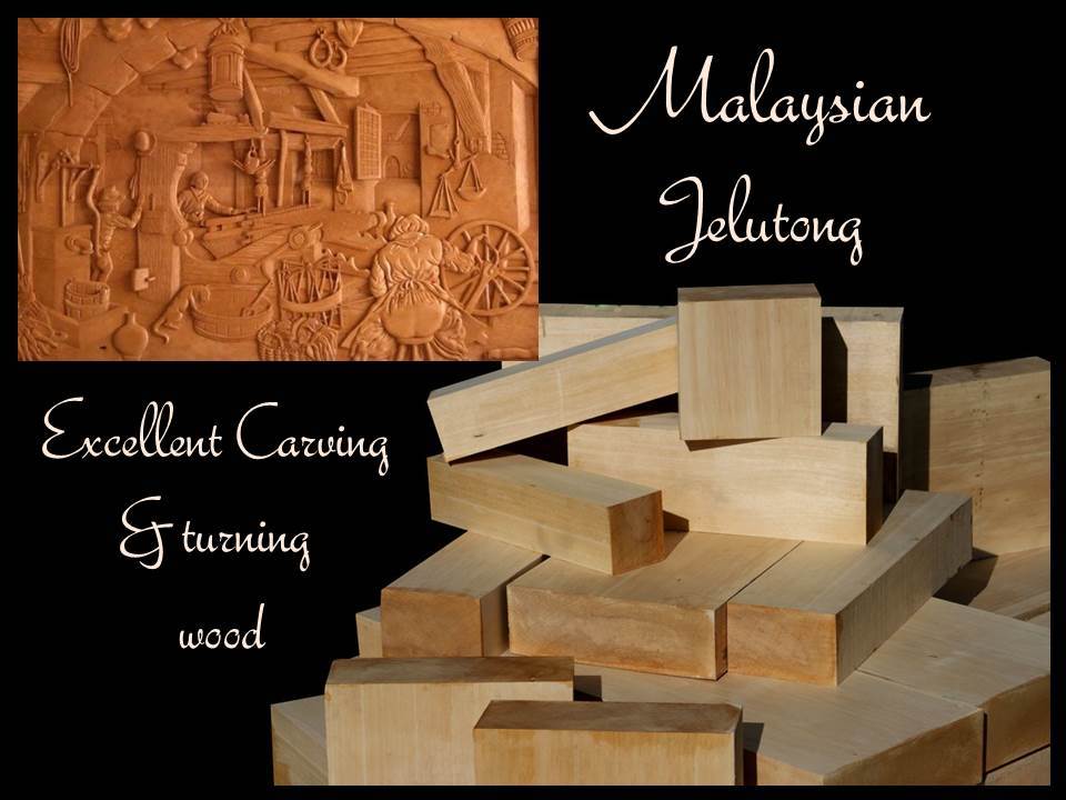 jelutong carving wood