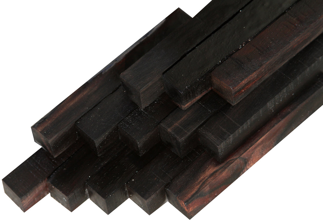 Indian newest Ebony Pen Blanks, 10 pc. - Price Includes Shipping