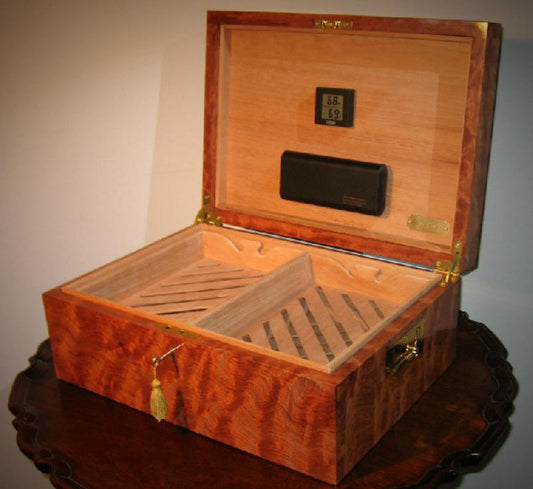 Figured Bubinga Humidor