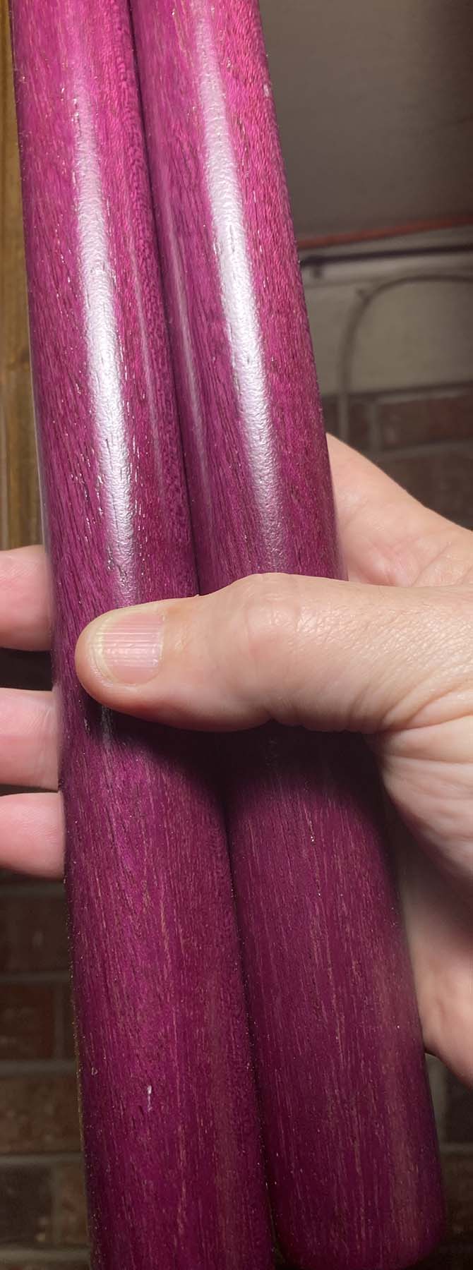 Nun Chuku in Purpleheart