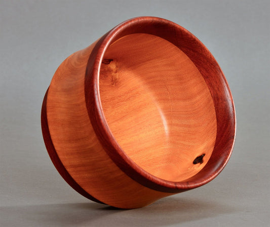 Osage Orange and Padauk Bowl