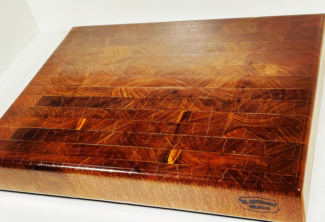 Sucupira Butcher Block Cutting Board