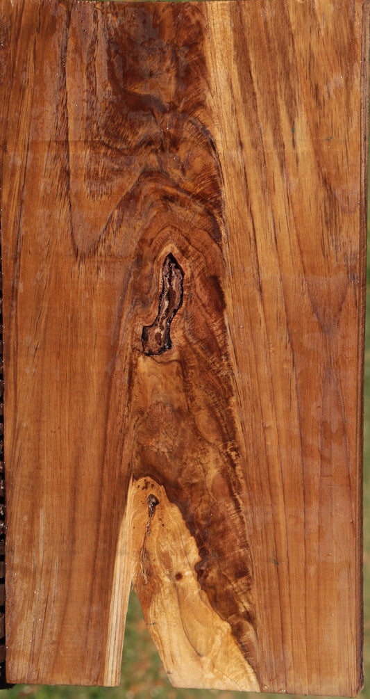 Figured Crotchwood Teak Lumber