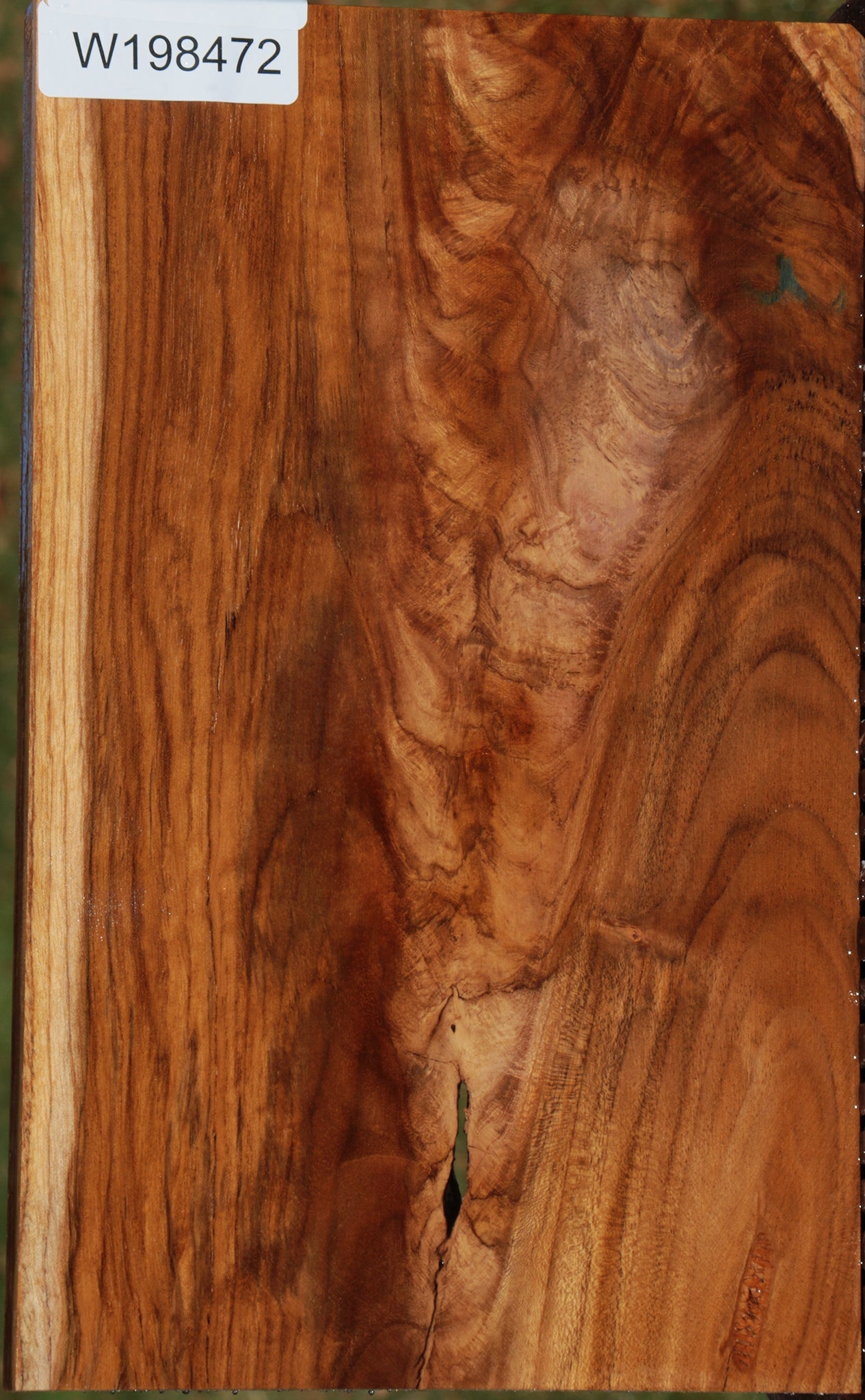 Figured Crotchwood Teak Lumber