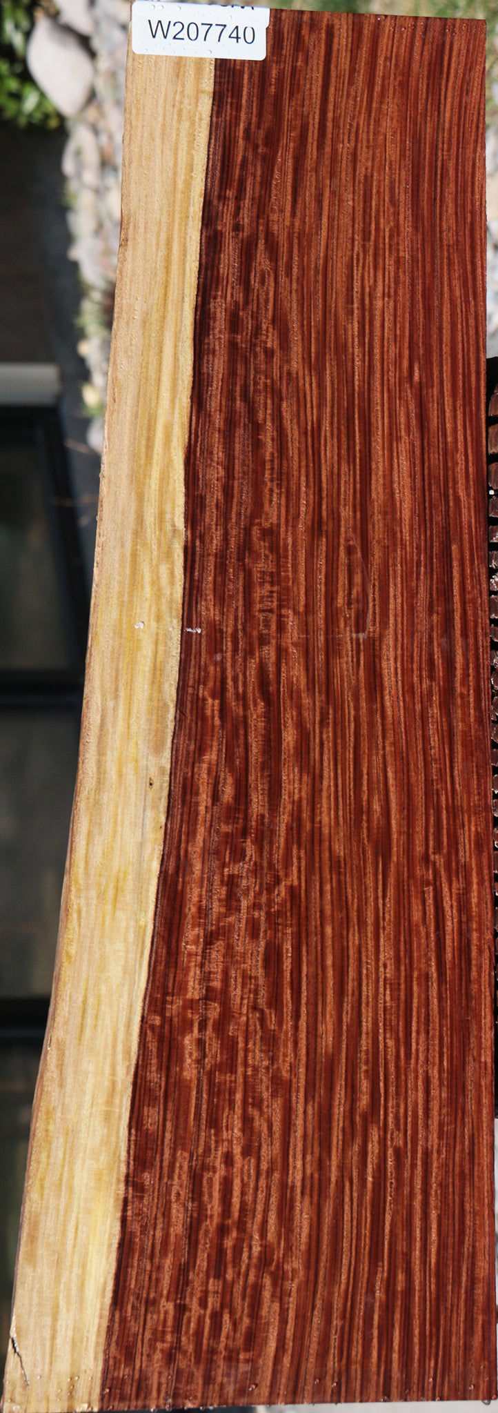 Bolivian Rosewood Live Edge Lumber