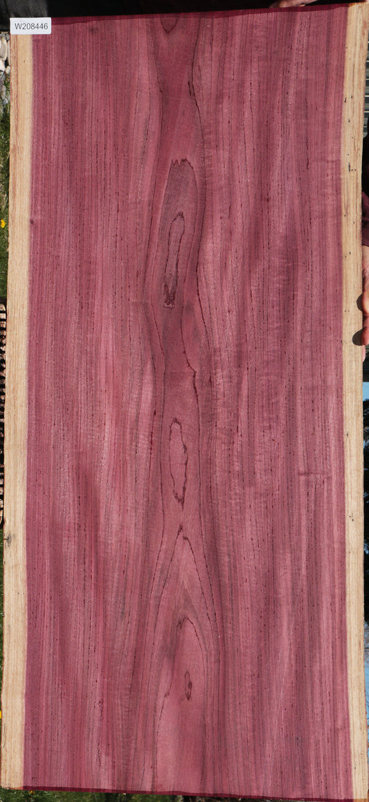 Figured Purpleheart Live Edge Lumber