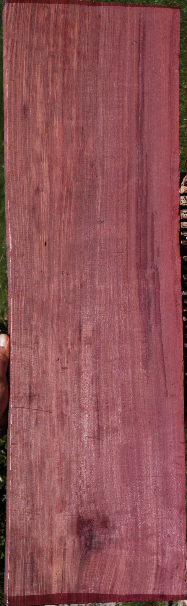 Figured Purpleheart Lumber