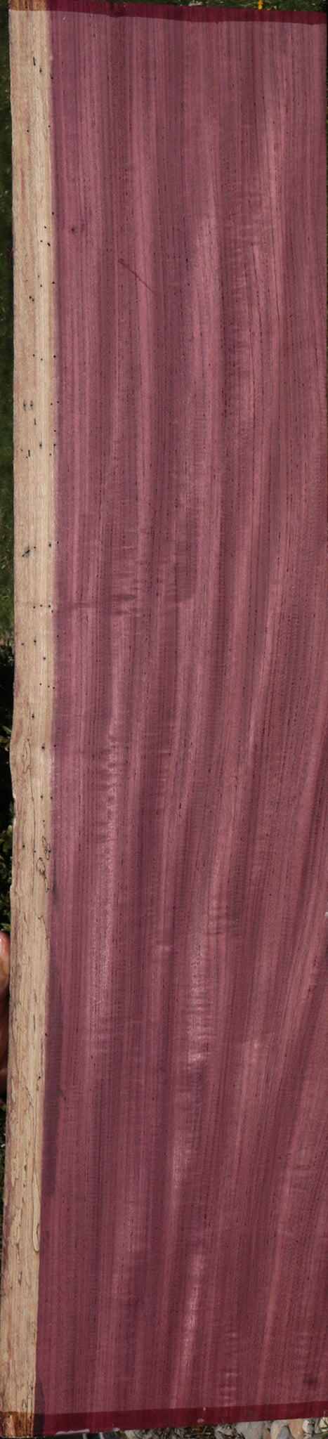 Figured Purpleheart Live Edge Lumber