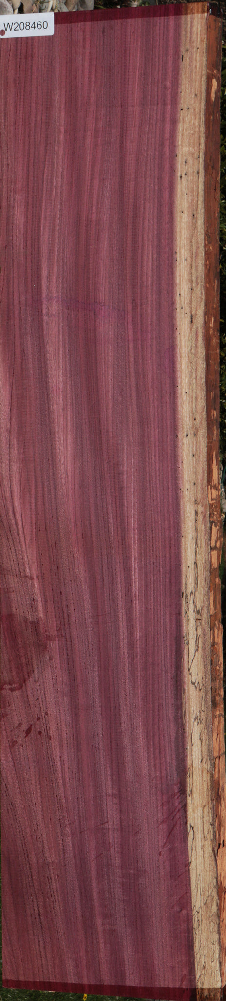 Figured Purpleheart Live Edge Lumber