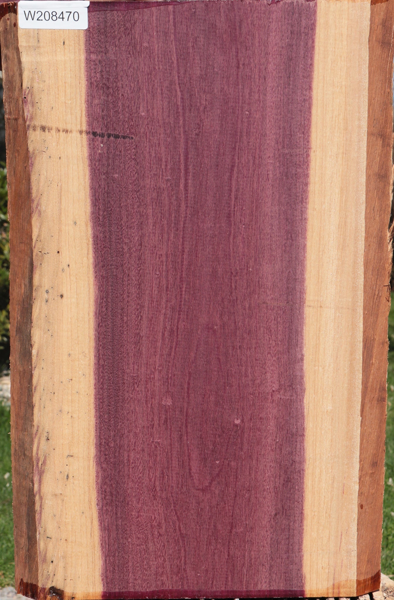 Purpleheart Live Edge Lumber