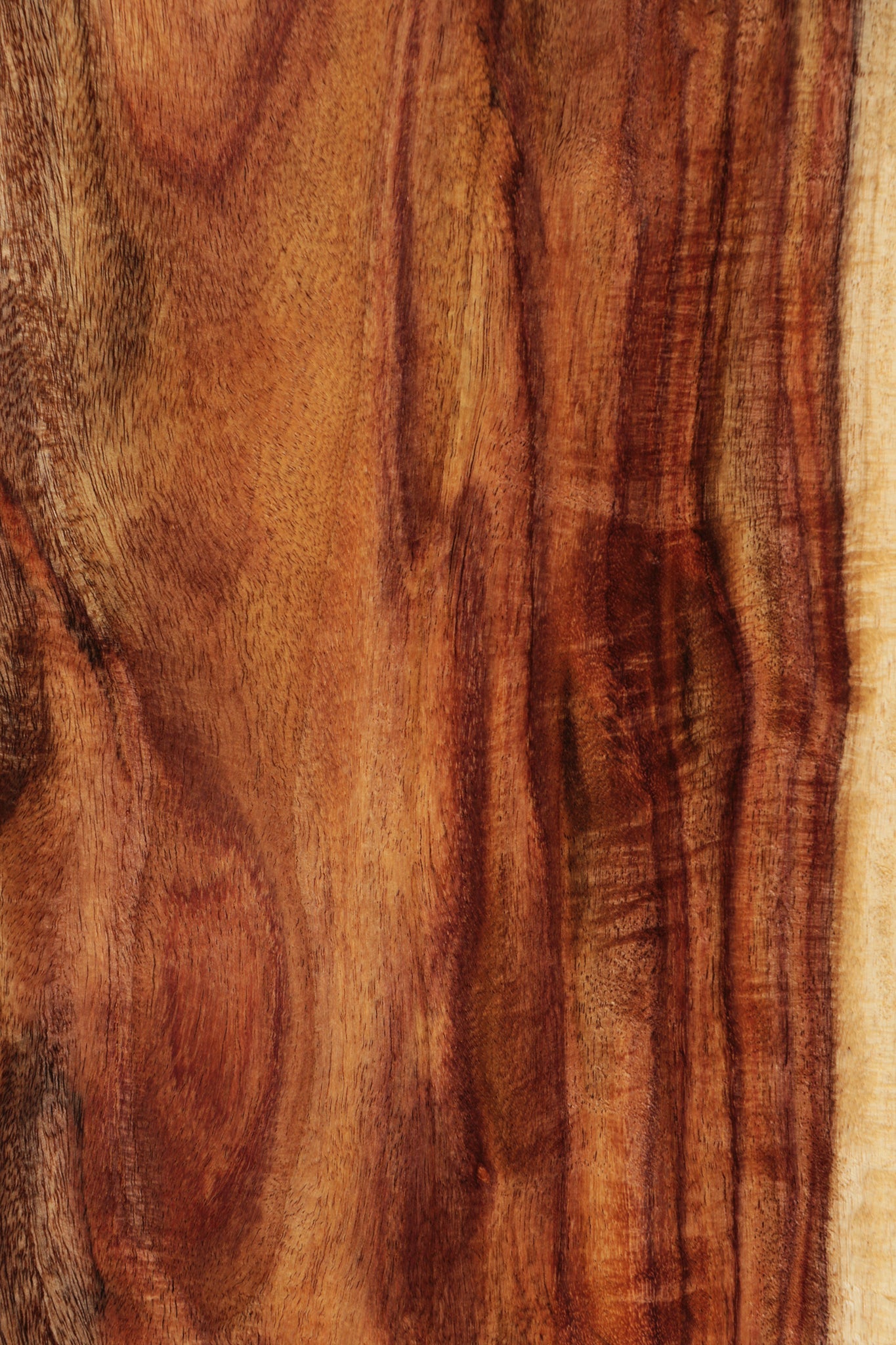 Extra Fancy East Indian Rosewood Live Edge Lumber