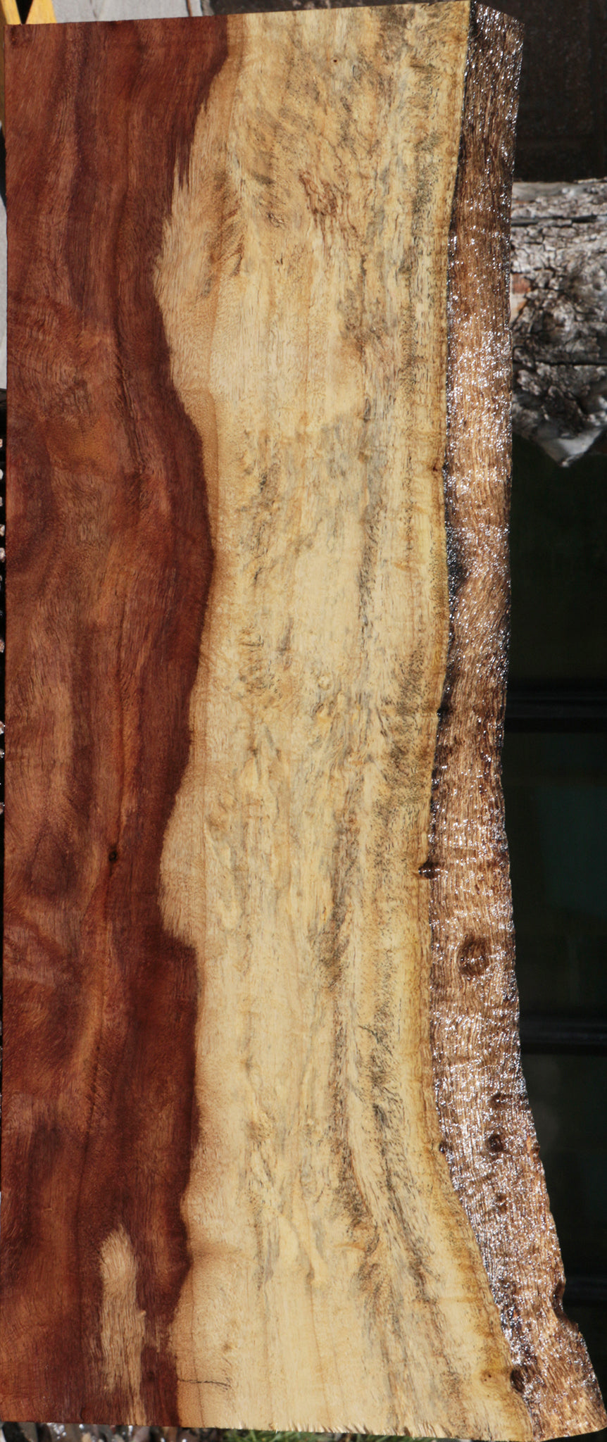 Extra Fancy East Indian Rosewood Live Edge Lumber