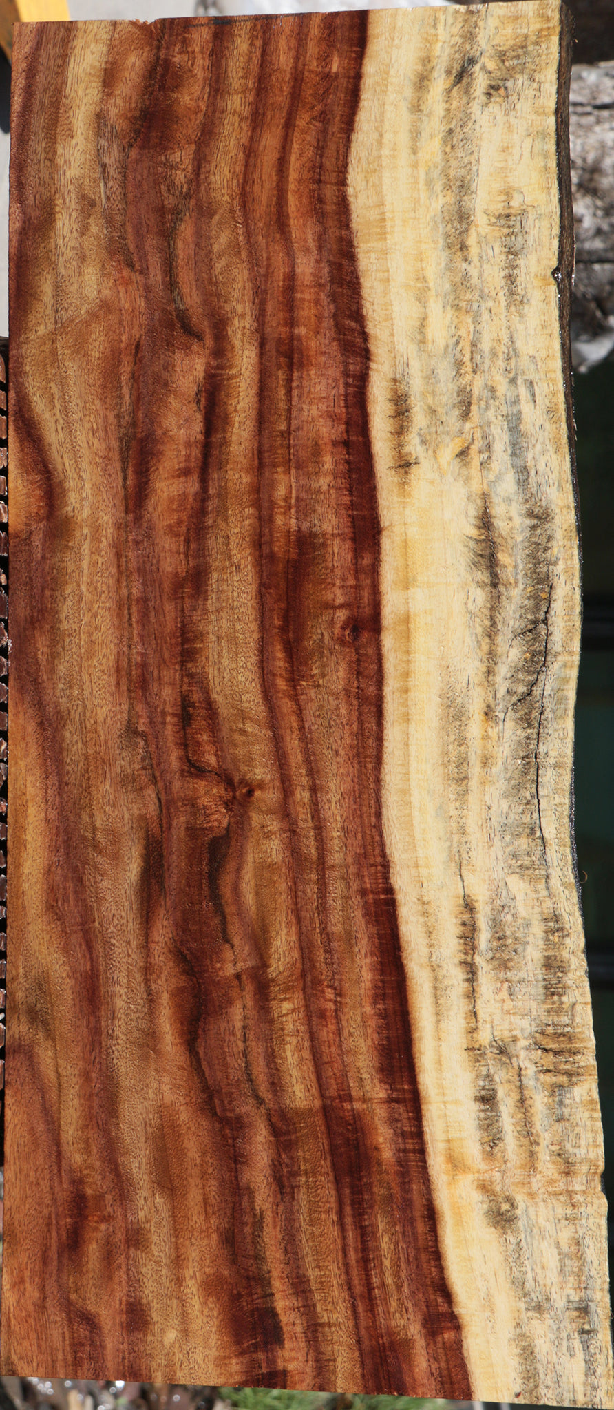 Extra Fancy East Indian Rosewood Live Edge Lumber