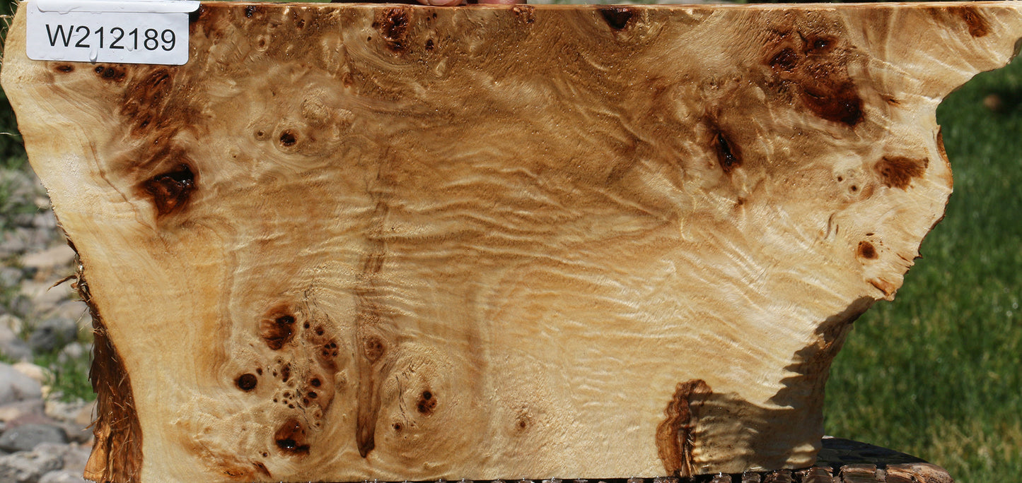 Extra Fancy Mappa Burl Live Edge Lumber