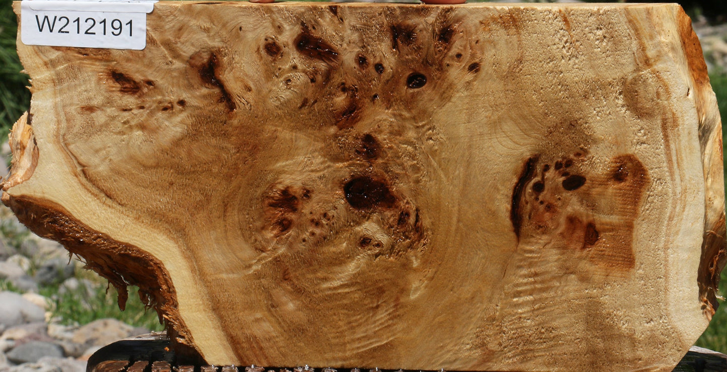 Extra Fancy Mappa Burl Live Edge Lumber