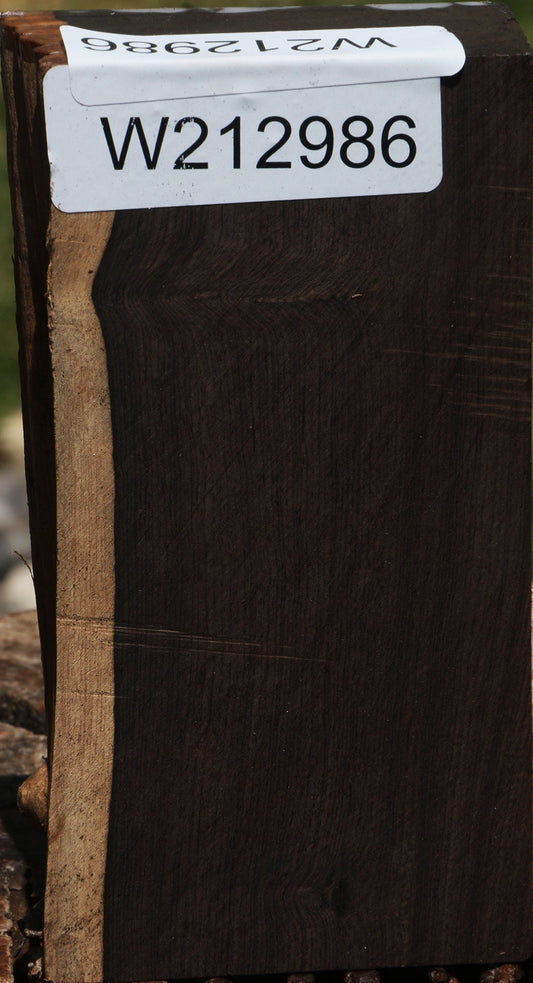 African Blackwood Live Edge Turning Blank