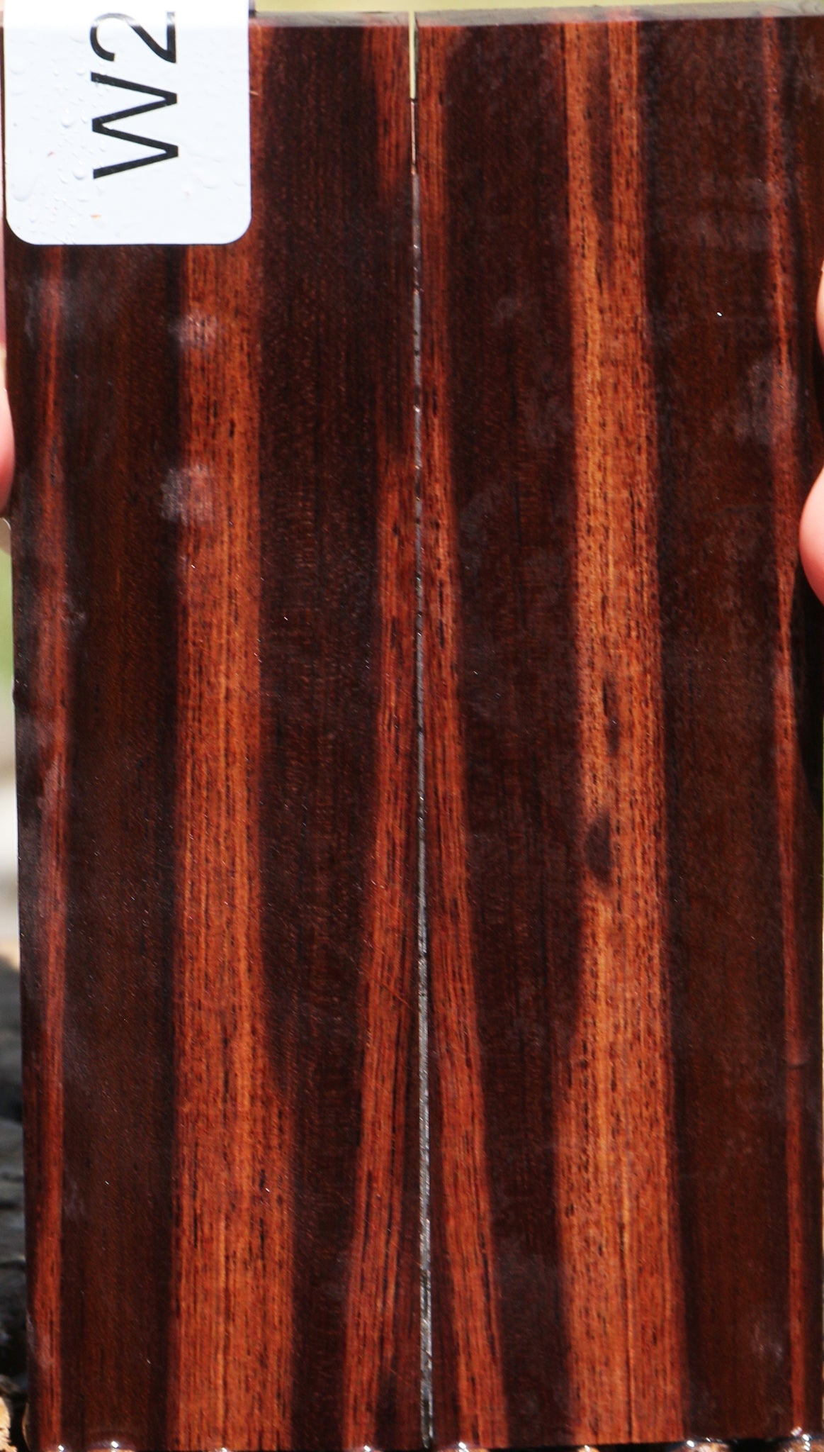 Madagascar Rosewood Knife Scales