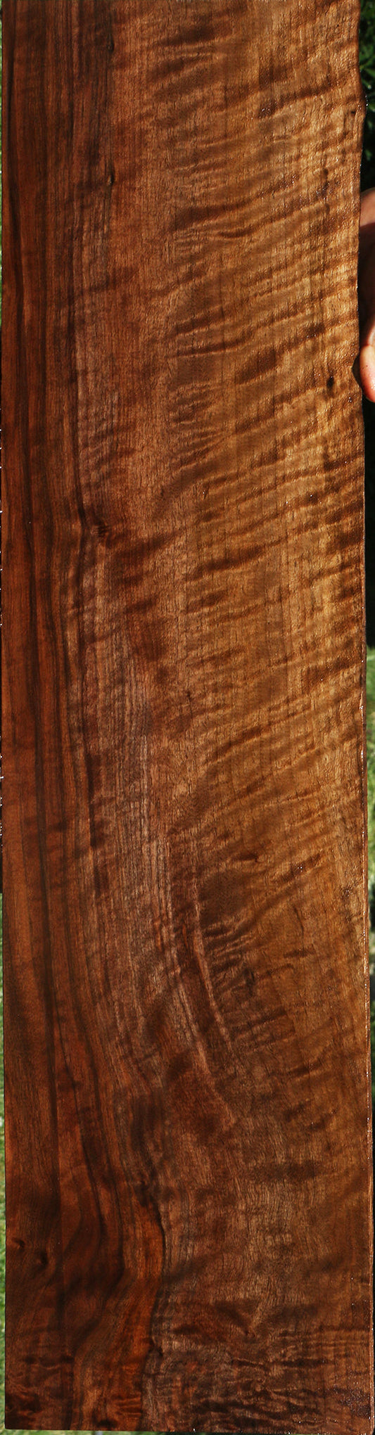 Extra Fancy Claro Walnut Live Edge Instrument Lumber