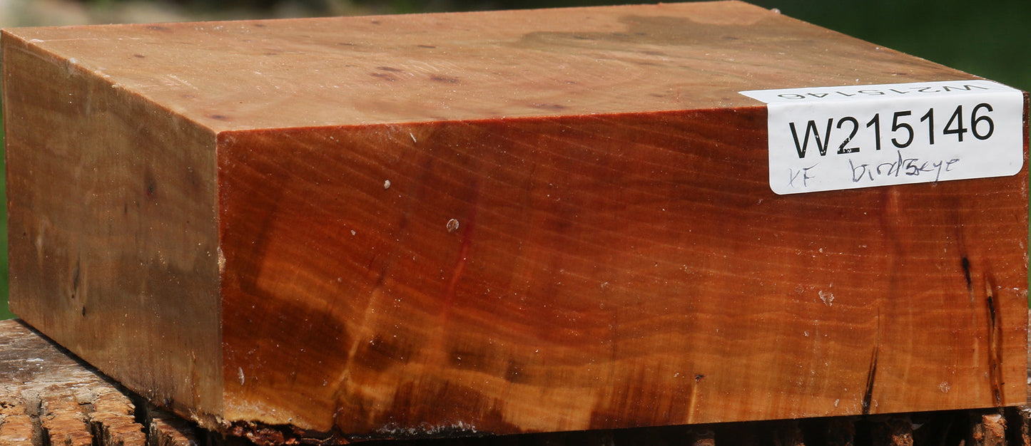 Extra Fancy Birdseye Brazilian Pepperwood Bowl Blank