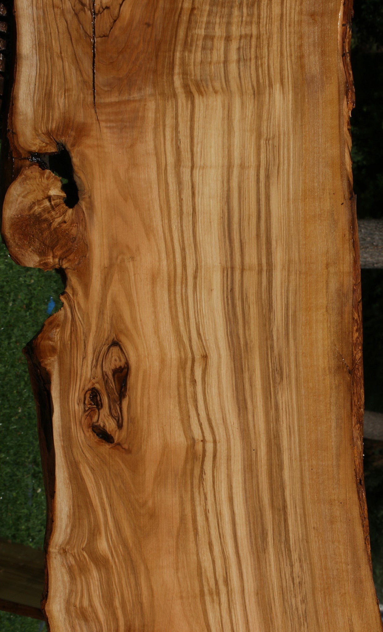 Rustic Italian Olive Live Edge Lumber