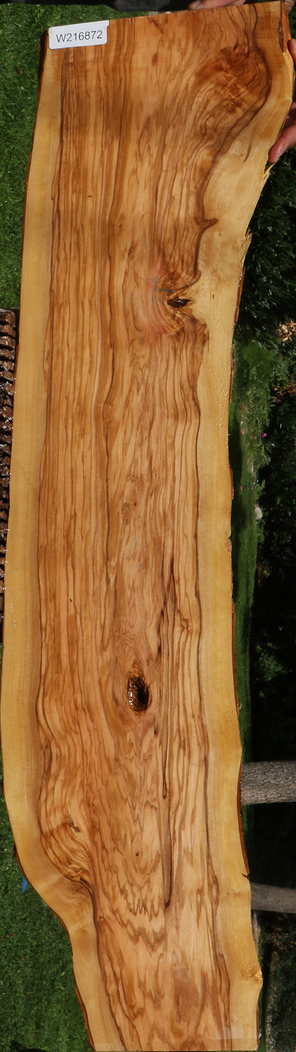 Extra Fancy Italian Olive Live Edge Lumber