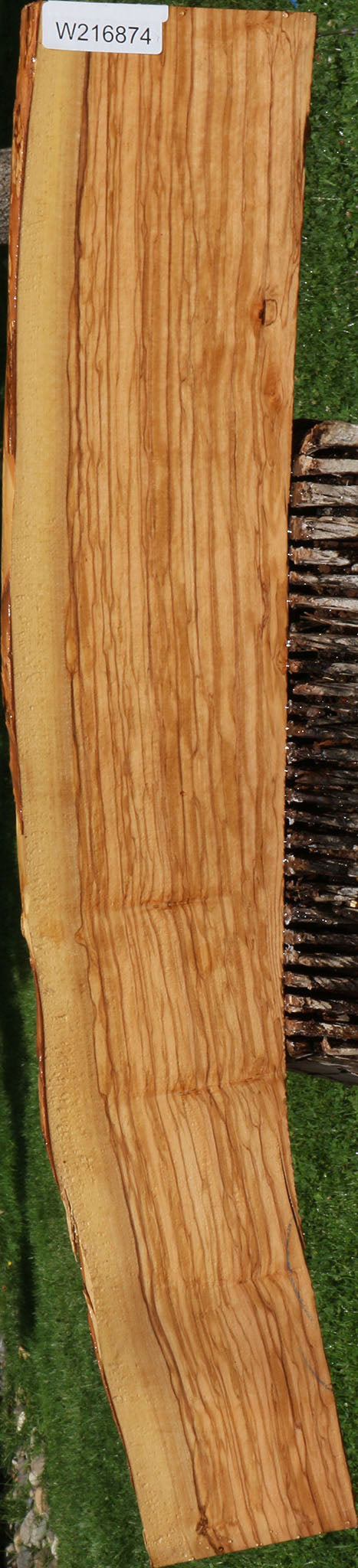 Extra Fancy Italian Olive Live Edge Lumber