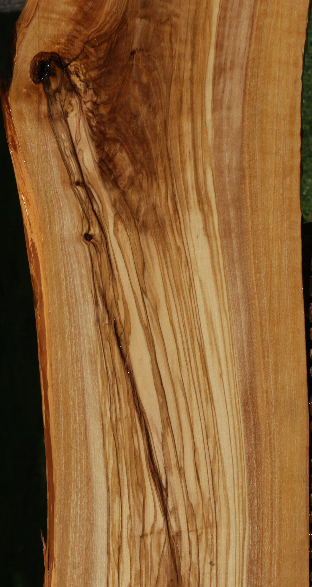 Rustic Italian Olive Live Edge Lumber