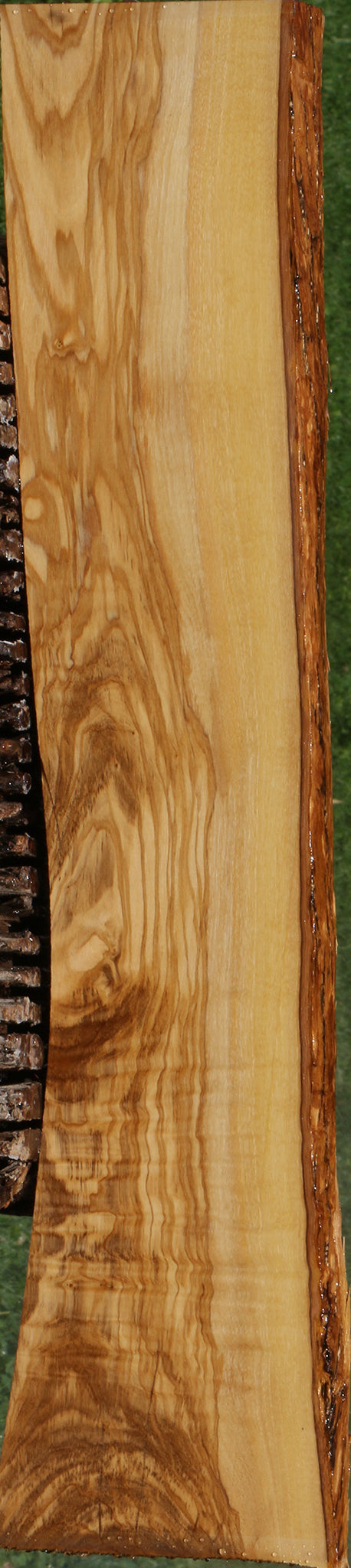 Extra Fancy Italian Olive Live Edge Lumber