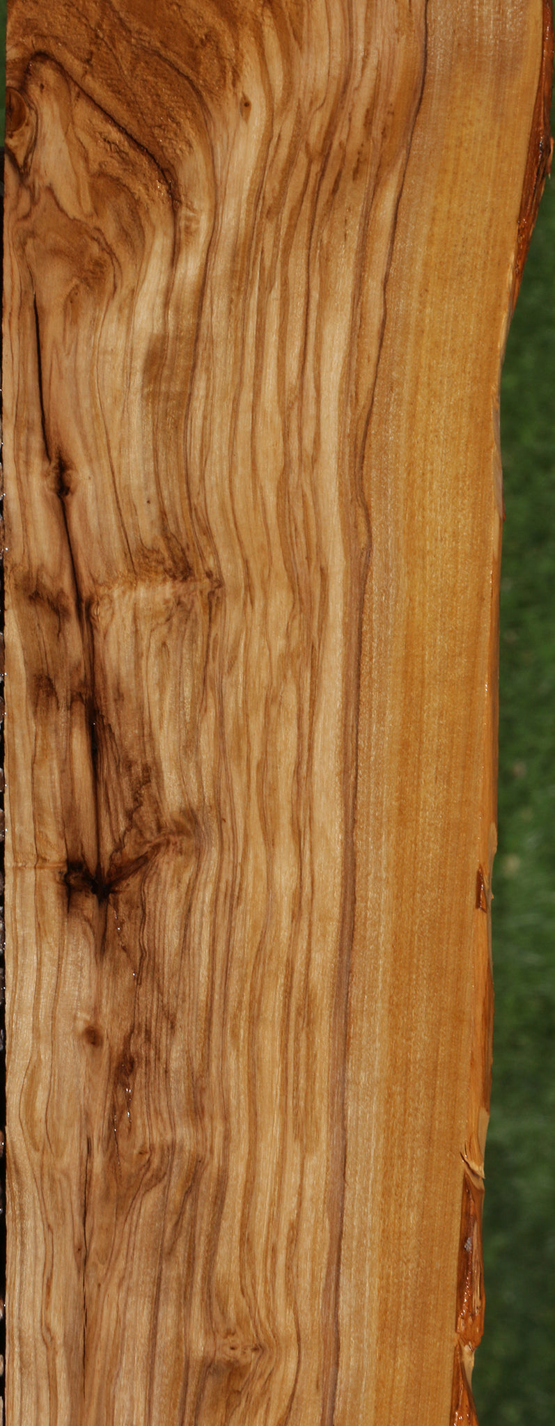 Extra Fancy Italian Olive Live Edge Lumber