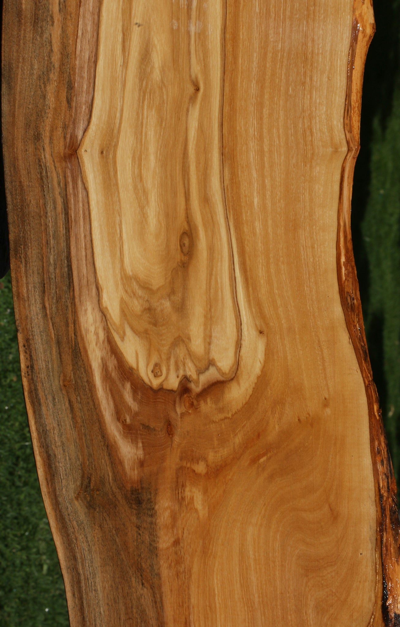 Figured Italian Olive Live Edge Lumber