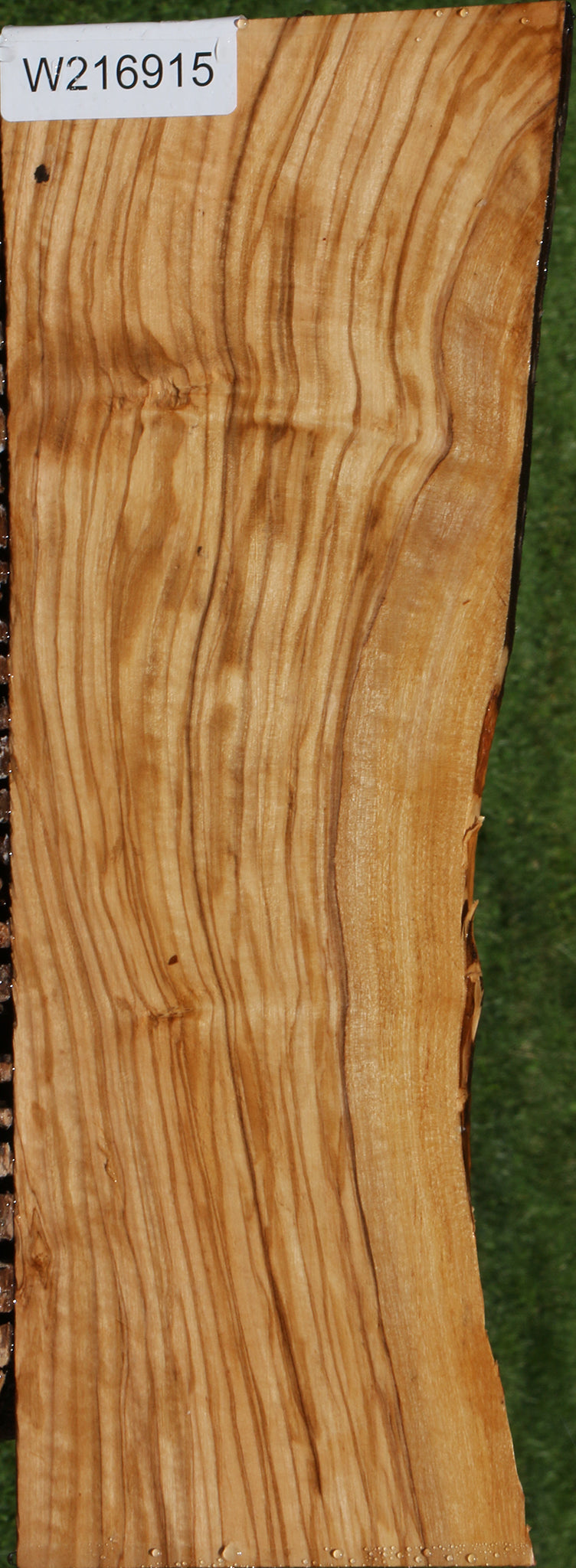 Extra Fancy Italian Olive Live Edge Lumber