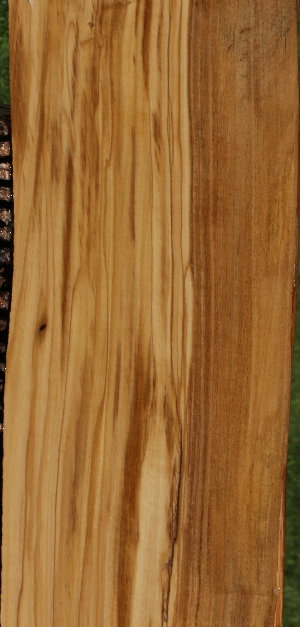 Figured Italian Olive Live Edge Lumber