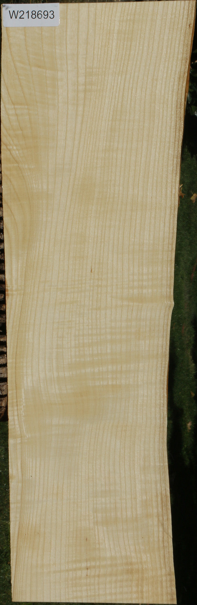 Extra Fancy Fiddleback French Ash Live Edge Lumber