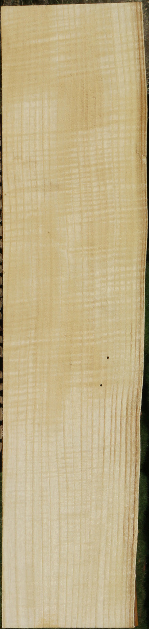 Extra Fancy Fiddleback French Ash Live Edge Lumber