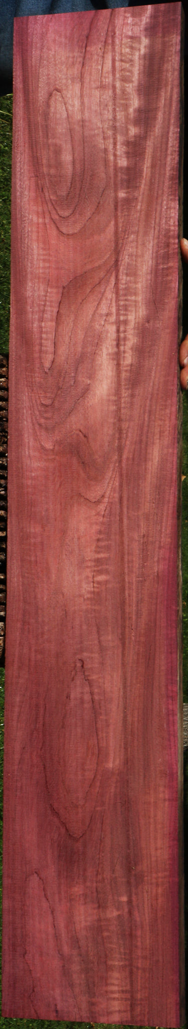 Fiddleback Purpleheart Lumber