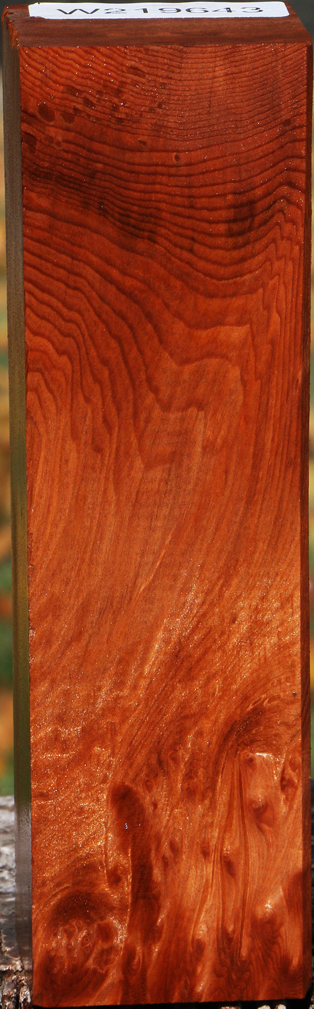 Figured Redwood Turning Square