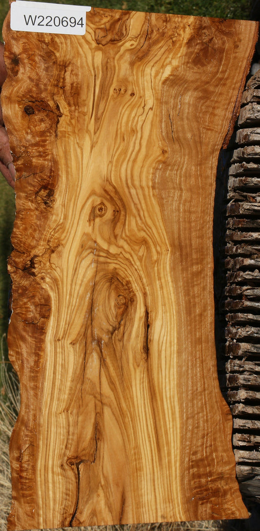 Extra Fancy Italian Olive Live Edge Lumber