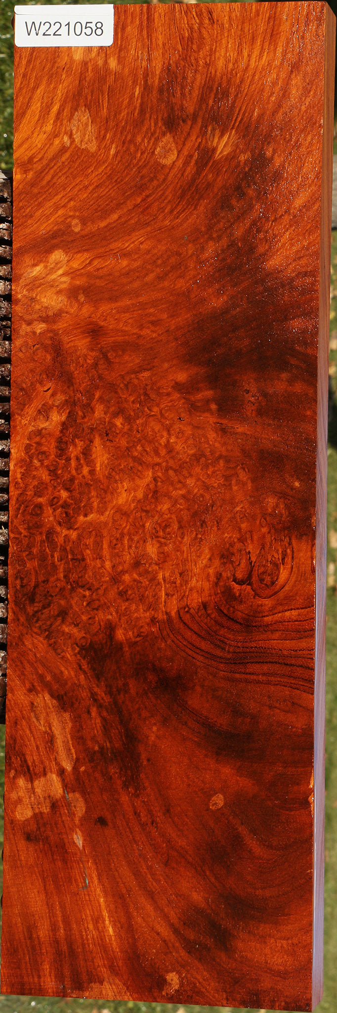 Figured Afzelia Burl Lumber