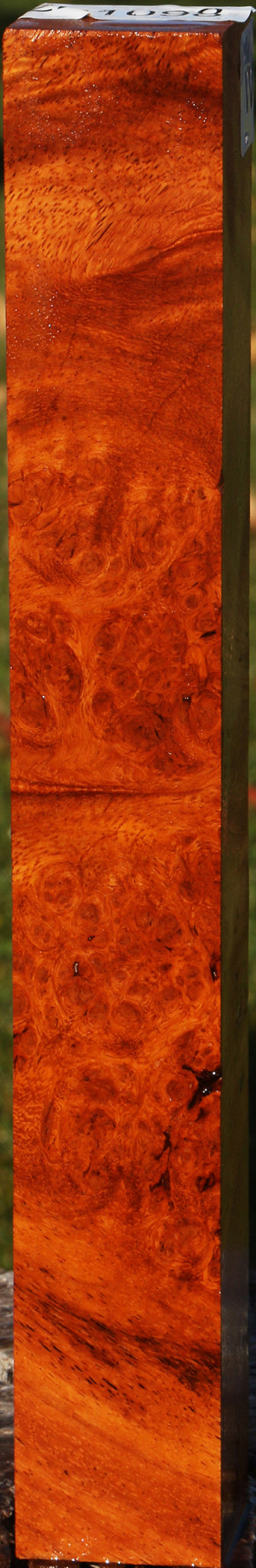 Figured Afzelia Burl Turning Square