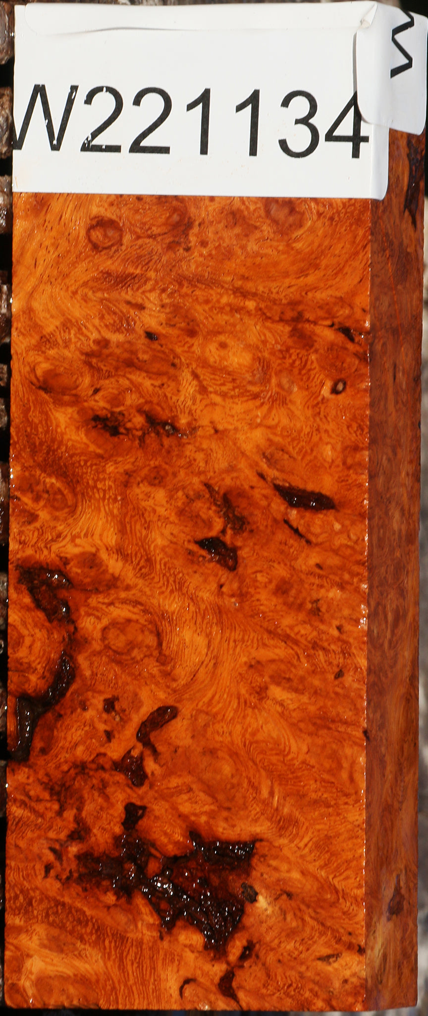 Rustic Afzelia Burl Lumber