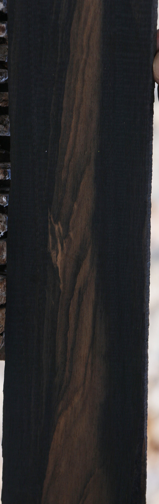 Figured Gabon Ebony Micro Lumber