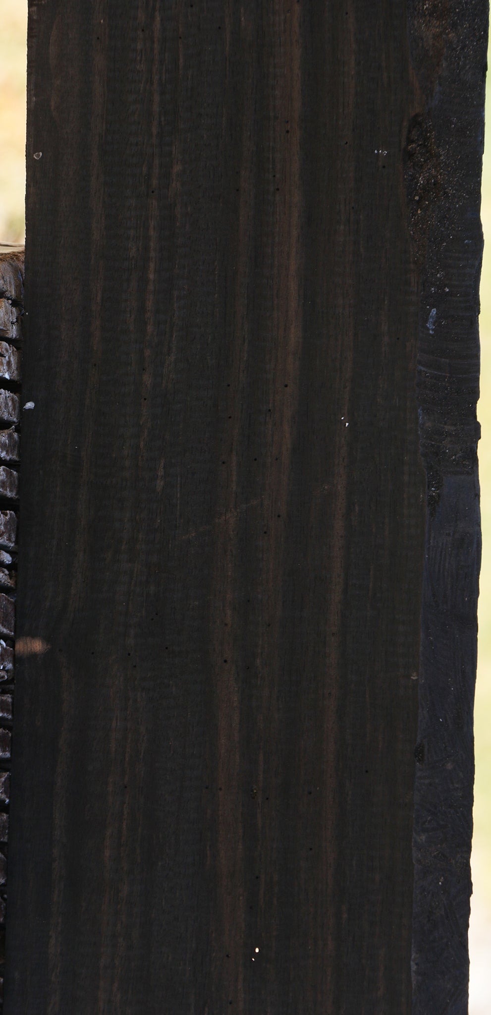 Gabon Ebony Live Edge Micro Lumber