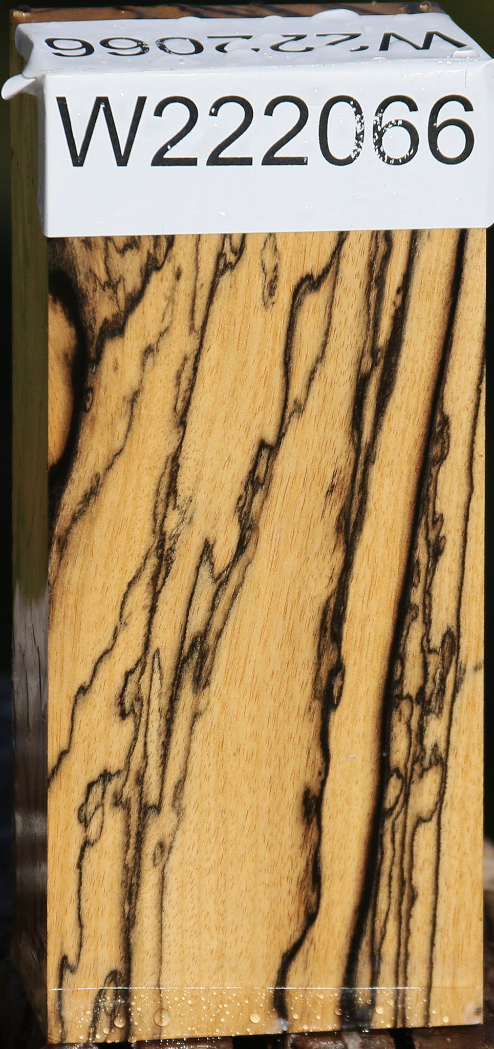 Black & White Ebony Lumber