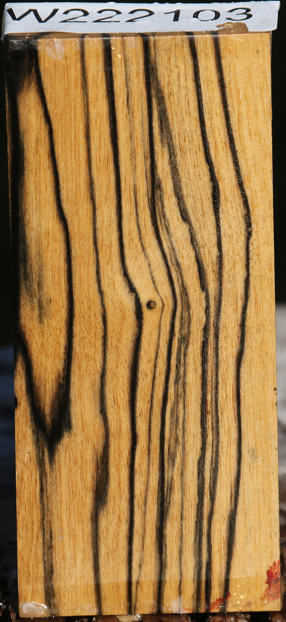 Black & White Ebony Lumber