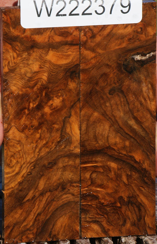 Sindora Burl Knife Scales