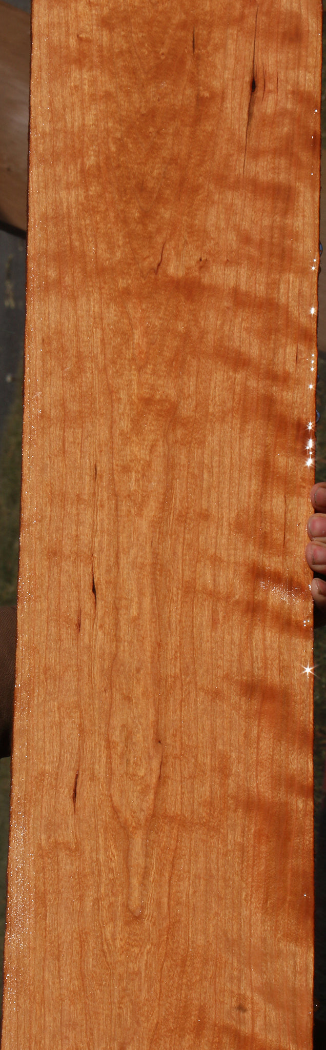 Extra Fancy Curly Cherry Lumber