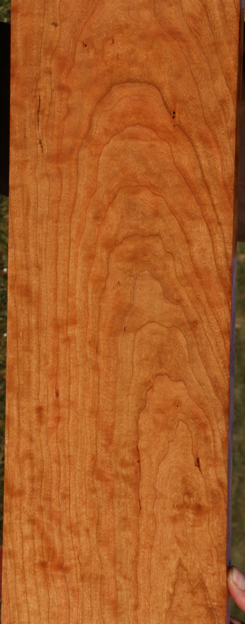 Extra Fancy Curly Cherry Lumber