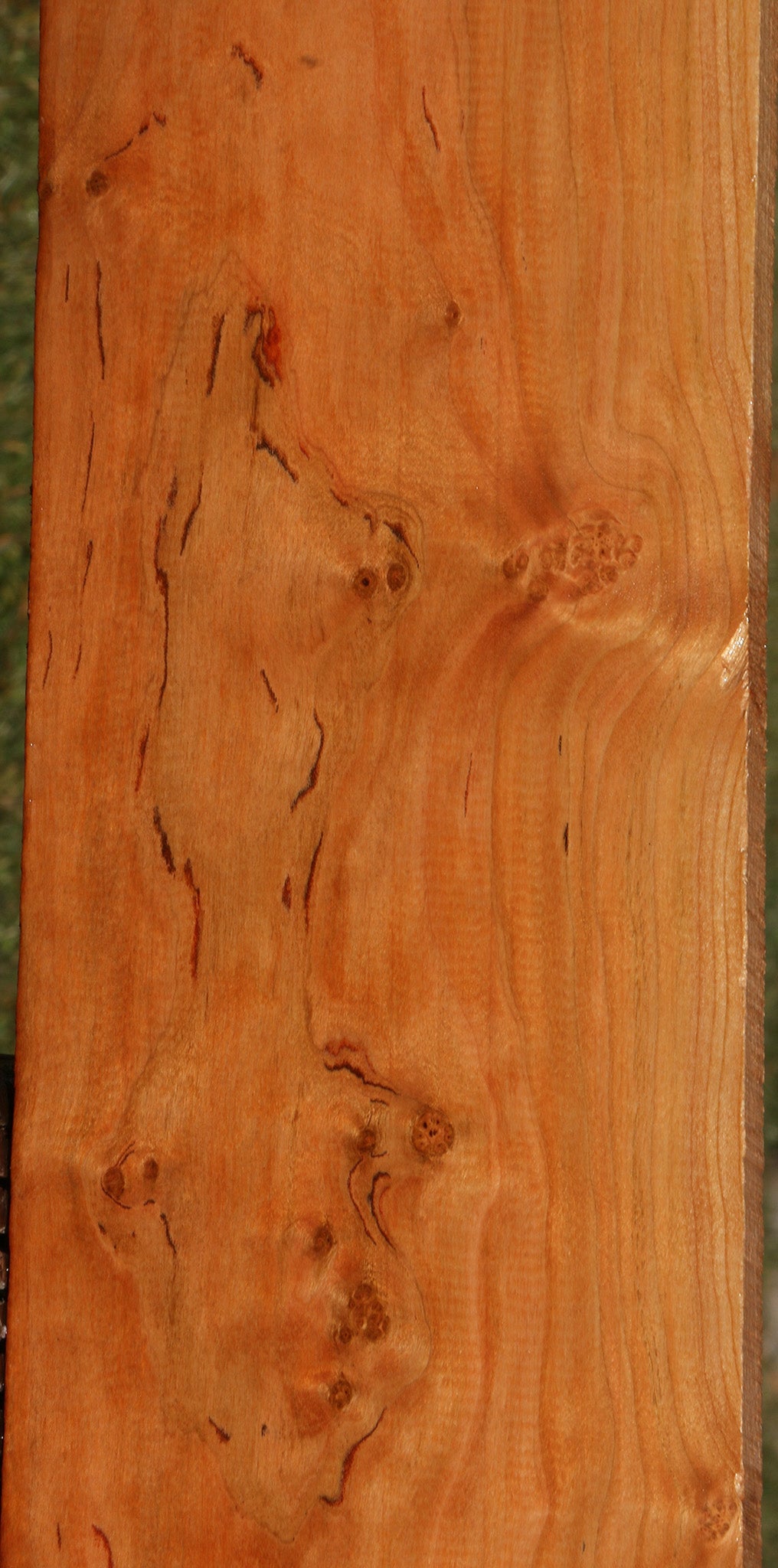 Extra Fancy Curly Cherry Lumber