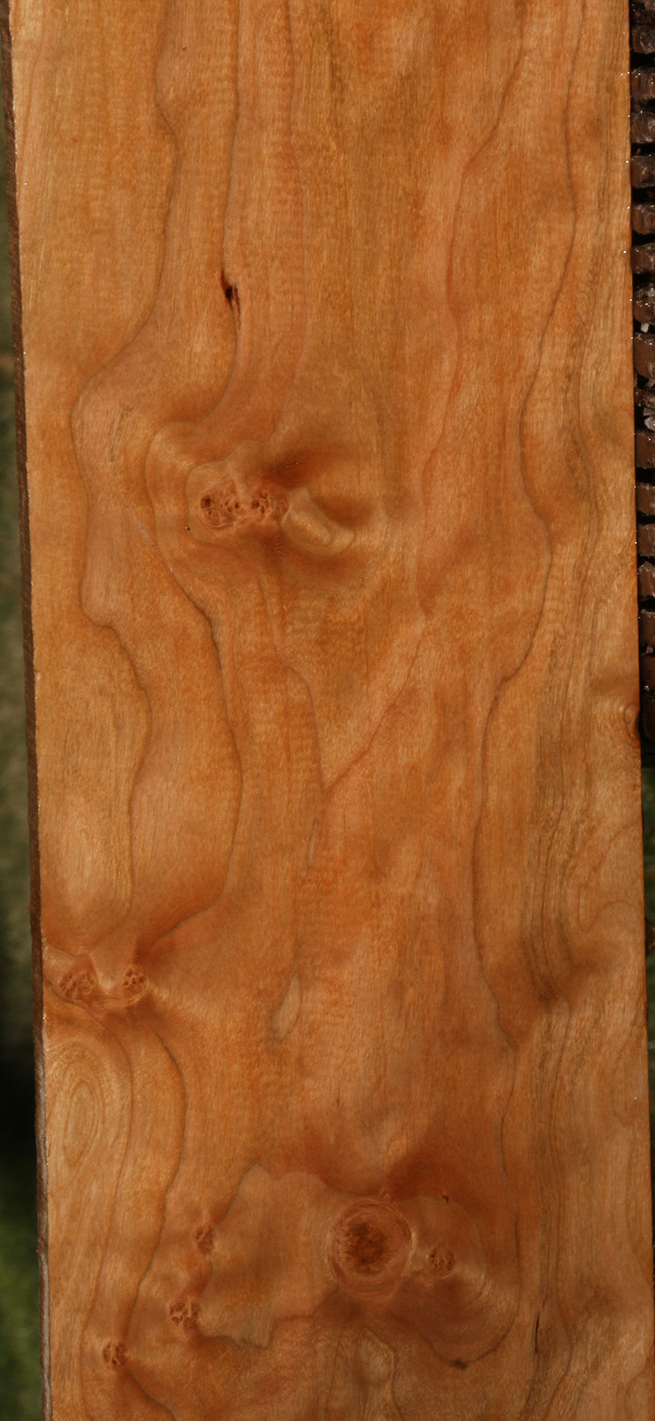 Extra Fancy Curly Cherry Lumber