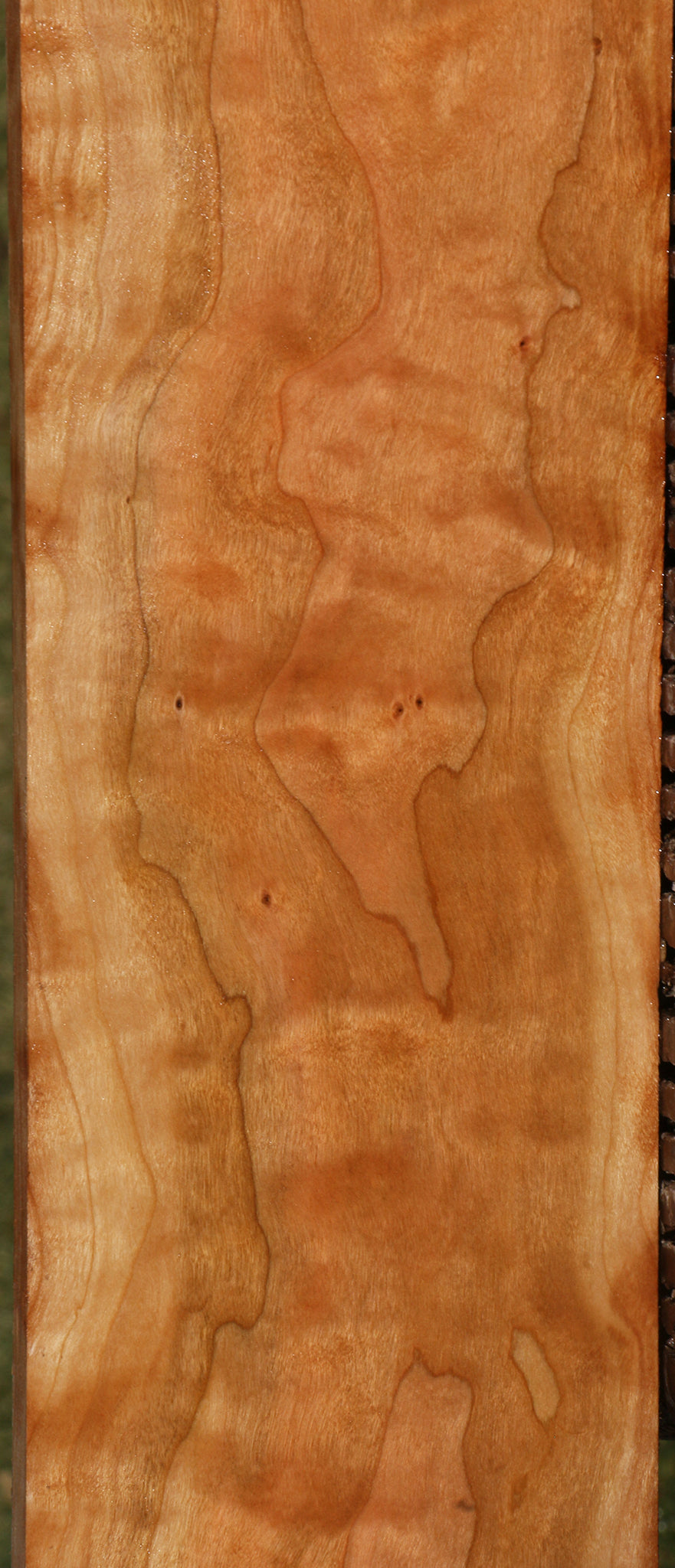 Extra Fancy Curly Cherry Lumber